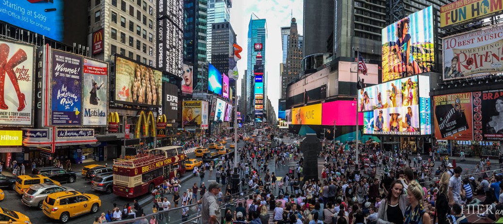 Times Square New York Panorama